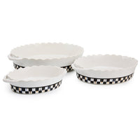 Courtly Check Everyday Oval Baker