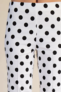 Flare Crop Dot Pants