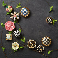 Courtly Check Round Knob
