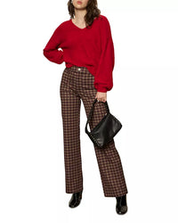 Teddy V Neck Sweater