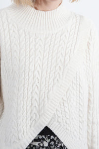 Cable-Knit Sweater