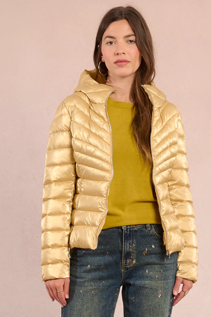 Ladies Woven Padded Jacket