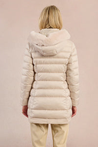 Long Quilted Puffer Jacket