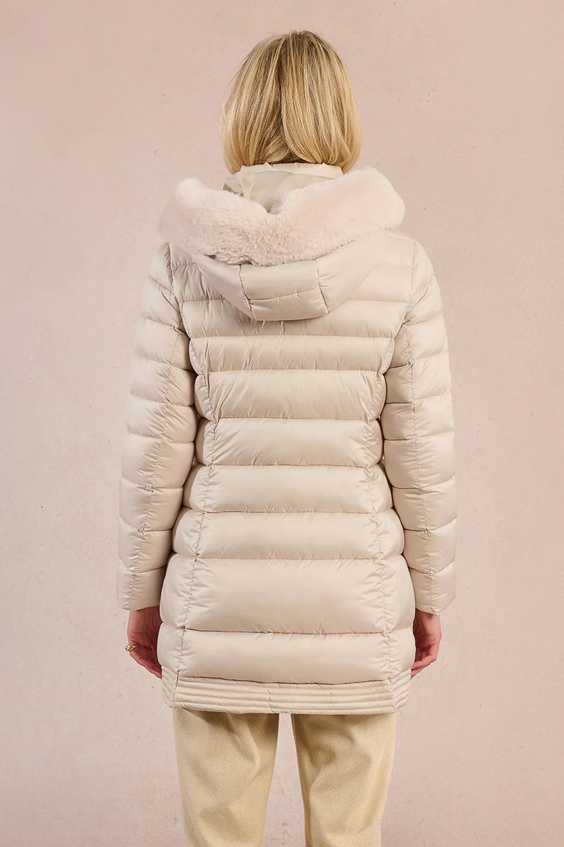 Long Quilted Puffer Jacket