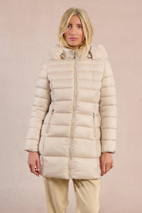 Long Quilted Puffer Jacket