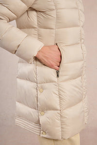 Long Quilted Puffer Jacket