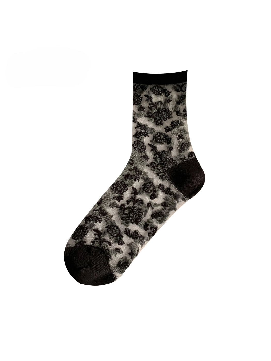 Rufia - Elegant Bloom Sheer Lace Socks