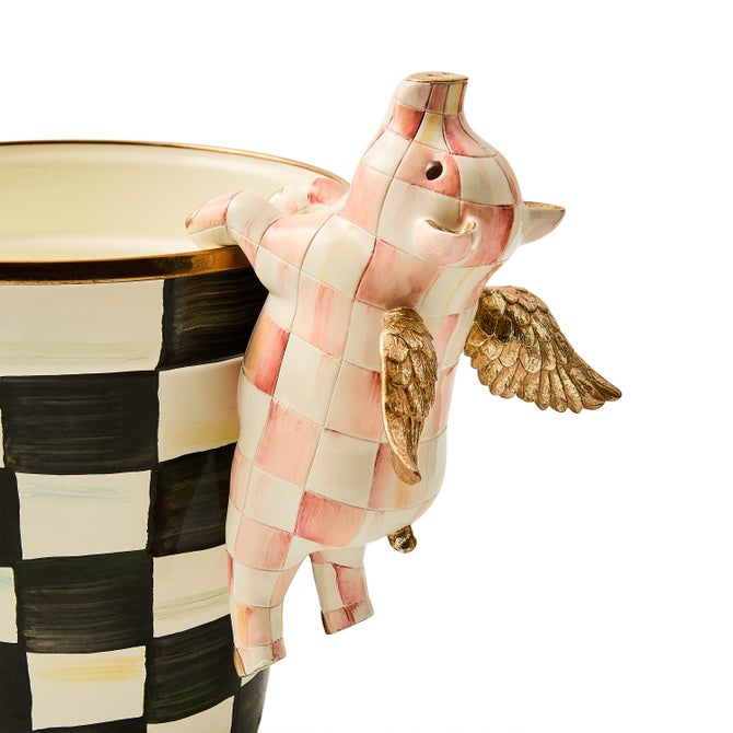 Rosy Check Flying pig Pot Climber