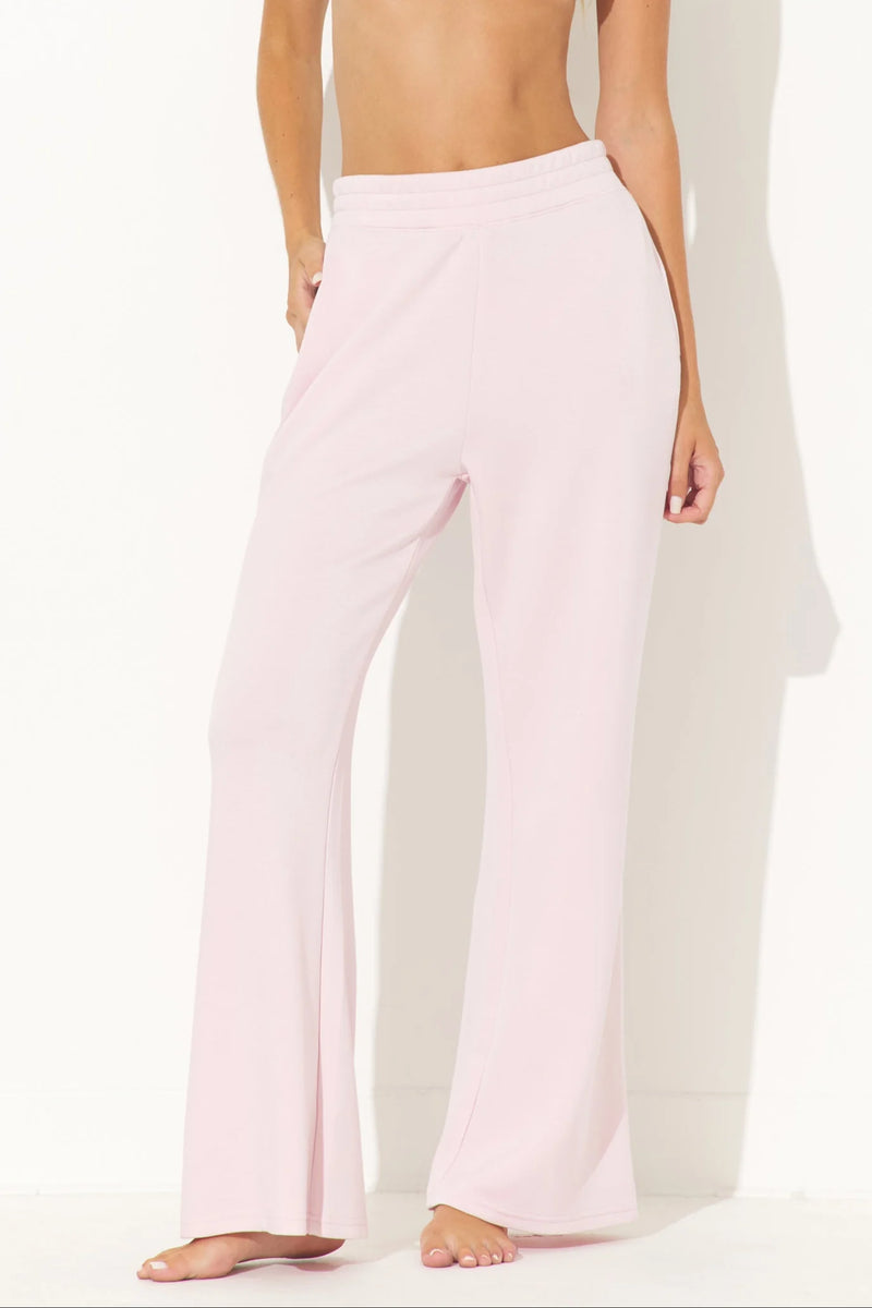 Hibiscus Pink Cloud Fleece Pant