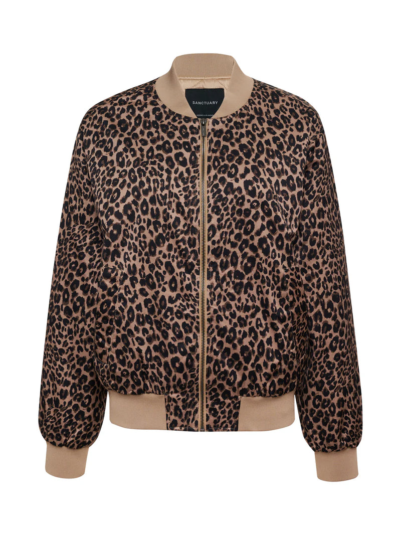 Monroe Sateen Bomber Jacket French Kitty