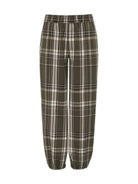 Micro Balloon Pant Linden Plaid