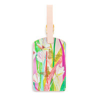 Floral Luggage Tag