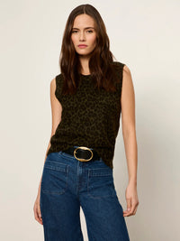 Soft Printed Shell Sweater