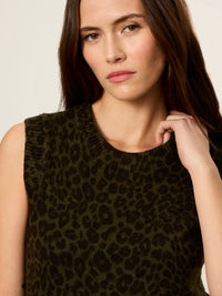 Soft Printed Shell Sweater