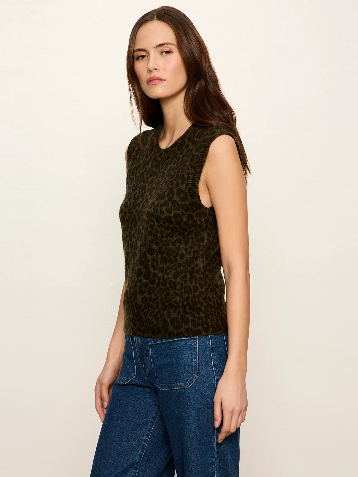 Soft Printed Shell Sweater