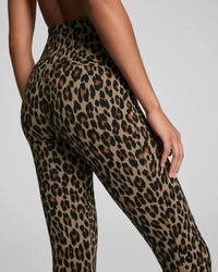 Ponte Zwb Micro Flare Leopard Pants