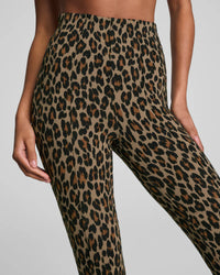Ponte Zwb Micro Flare Leopard Pants