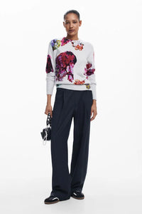 Floral sweater M. Christian Lacroix