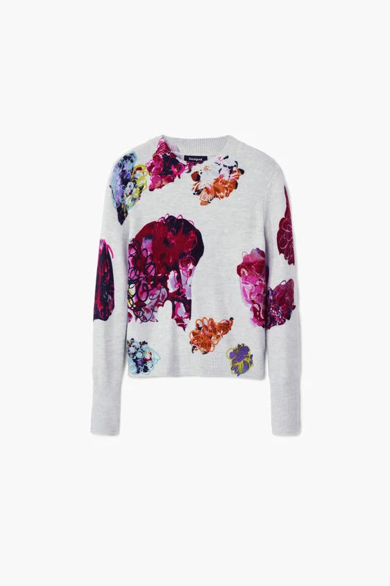 Floral sweater M. Christian Lacroix