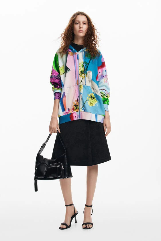 Printed sweatshirt M. Christian Lacroix