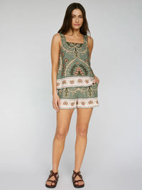 Spring Breaker Semi High Rise Short Mezzo Sage