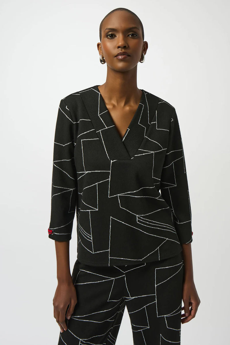 Haut Pour Dame V Neck Top