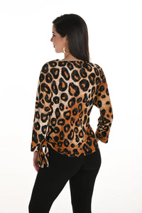 Knit Top Cheetah