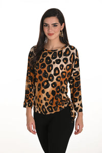 Knit Top Cheetah