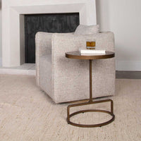 Jessenia Accent Table, Bluestone
