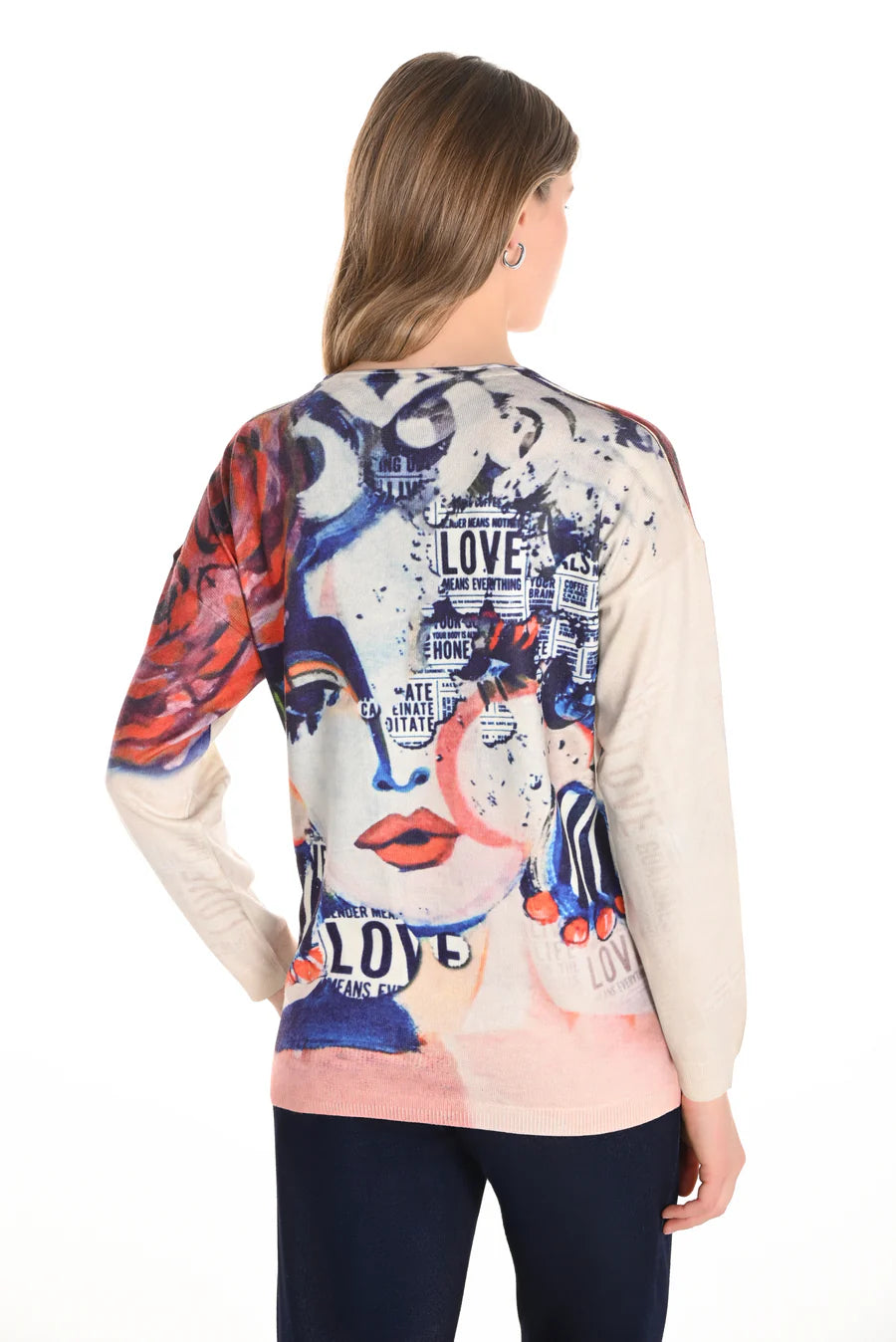 V Neck Designer Top