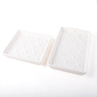 Textured Guest Towel Tray