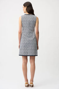 Geometric Print A-Line Dress