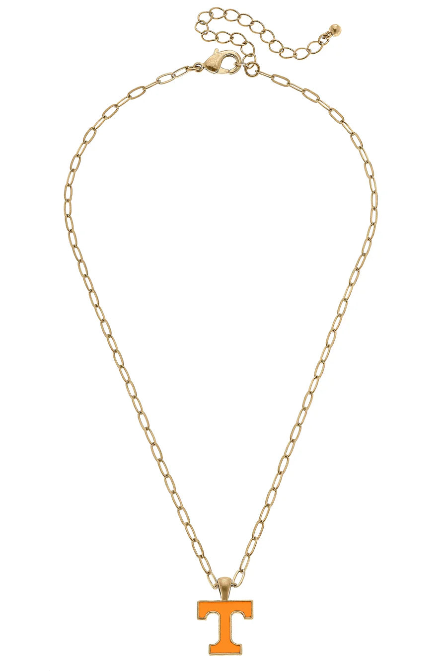 Tennesse Vols Enamel Pendant Necklace