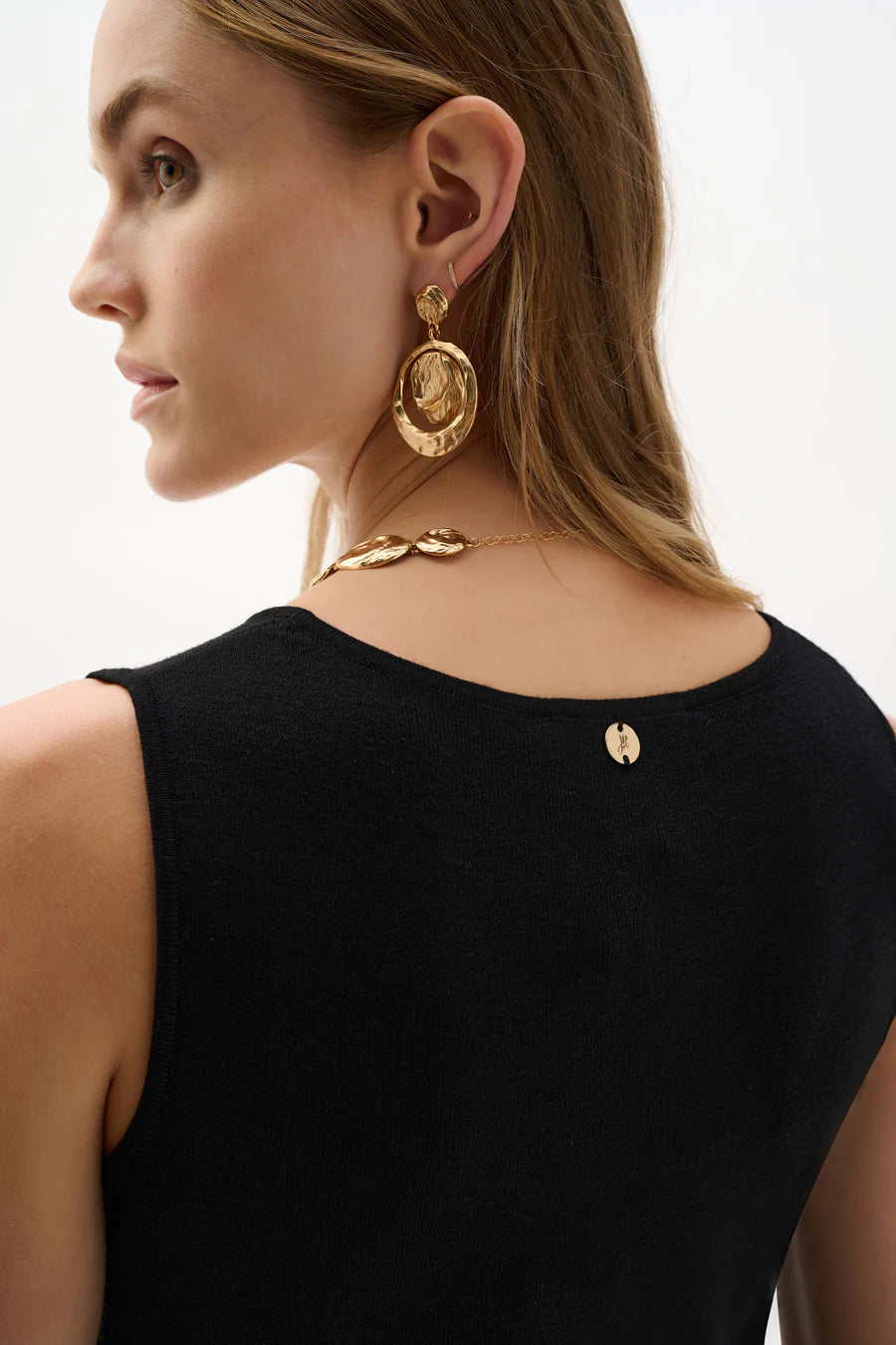 Cut-Out Sheath Midi Dress