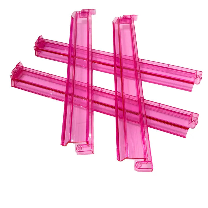 Pink Mahjong Rack and Pusher Set