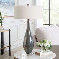 Cardoni Table Lamp, Smoke