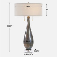 Cardoni Table Lamp, Smoke
