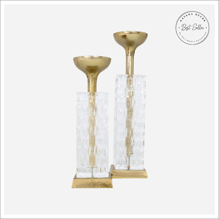 Candence Candleholders -Set 2