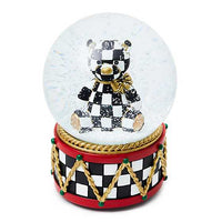 Courtly Bear Snow Globe