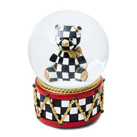 Courtly Bear Snow Globe