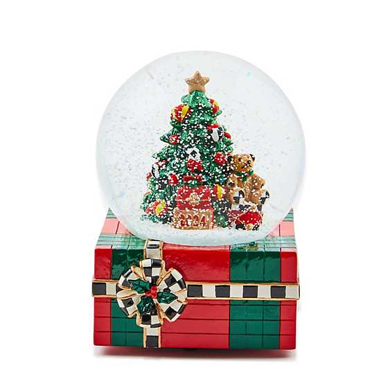 Gifts Under the Tree 2024 Snow Globe