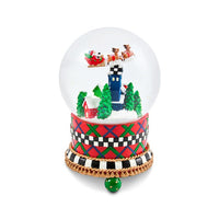 Tartan Village Snow Globe