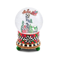 Tartan Village Snow Globe