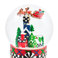 Tartan Village Snow Globe