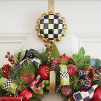 Courtly Check Wreath Hanger