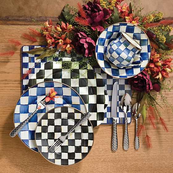 Royal Check Cork Back Placemats, Set of 4