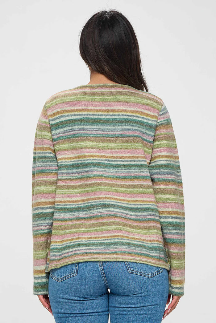 Classic Tonal Multicolor Top