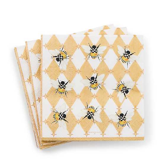 Queen Bee Cocktail Paper Napkins