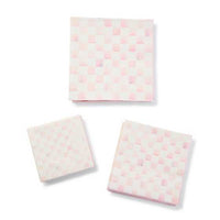 Rosy Check Cocktail Paper Napkins