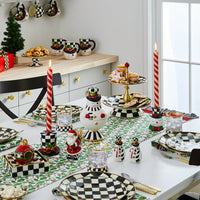 Candy Cane Dinner Candles, Set of 2